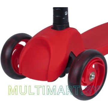 Самокат Novatrack RainBow Start Folding 120F.RAINBOW.RD20 (красный, 2020) картинка 4